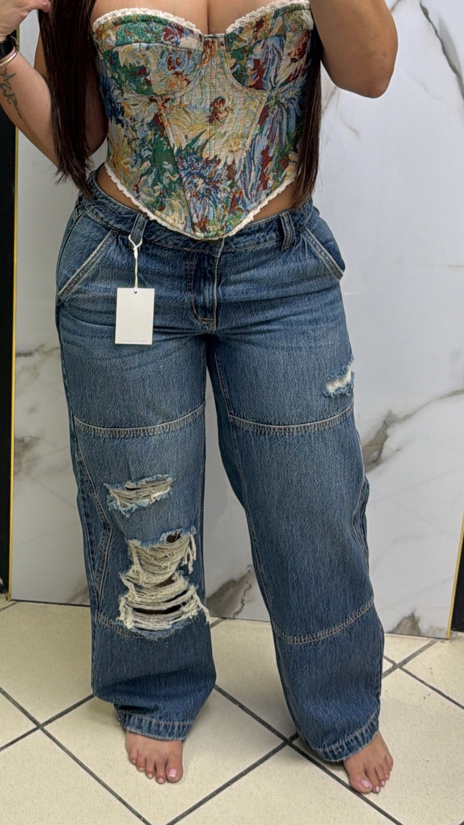 Sold out 🚫 Jean Wide Leg Denim